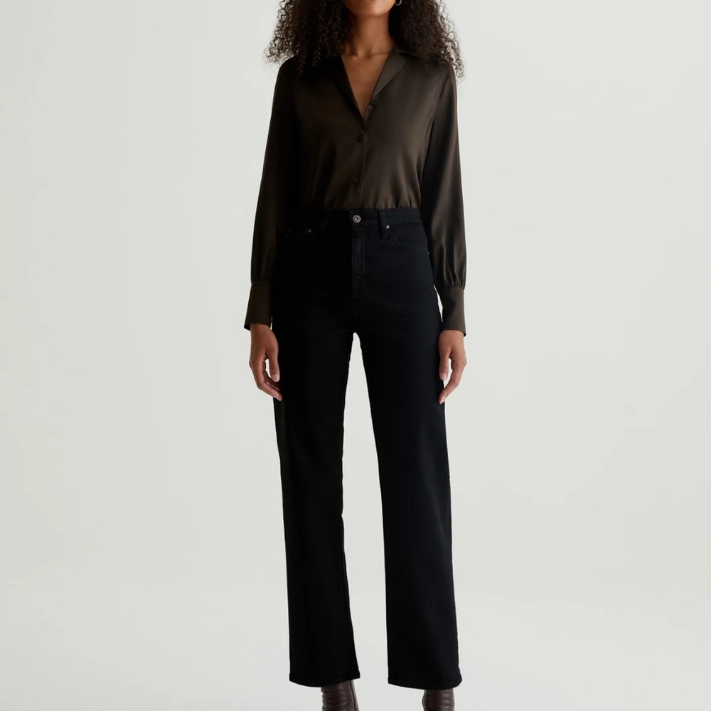 AG Rian High Rise Straight Jeans - Worn Once